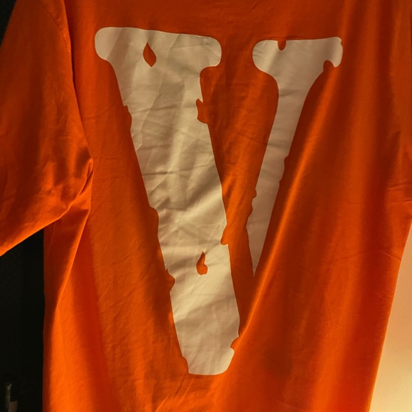 Vlone 2018 staple tee orange - Picture 4 of 5